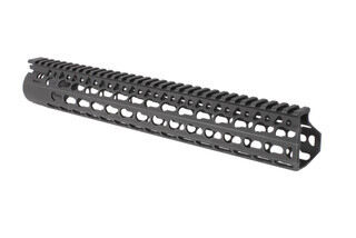 Bravo Company Mfg KMR Alpha 13in Free Float KeyMod handguard for the AR-15 is machined from lightweight aluminum